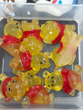 Winnie Pooh charm glow in dark