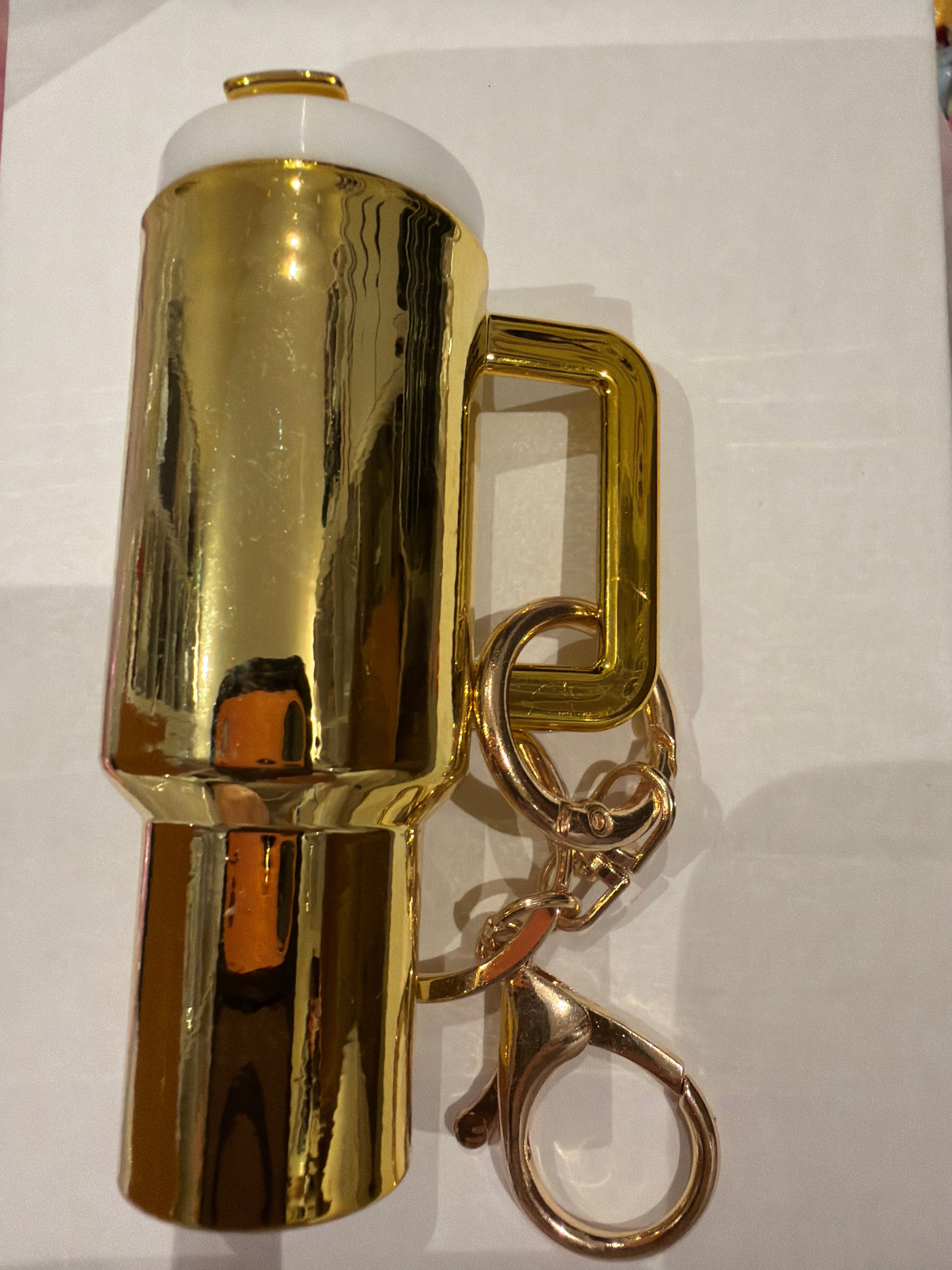 Mini tumbler keyring
