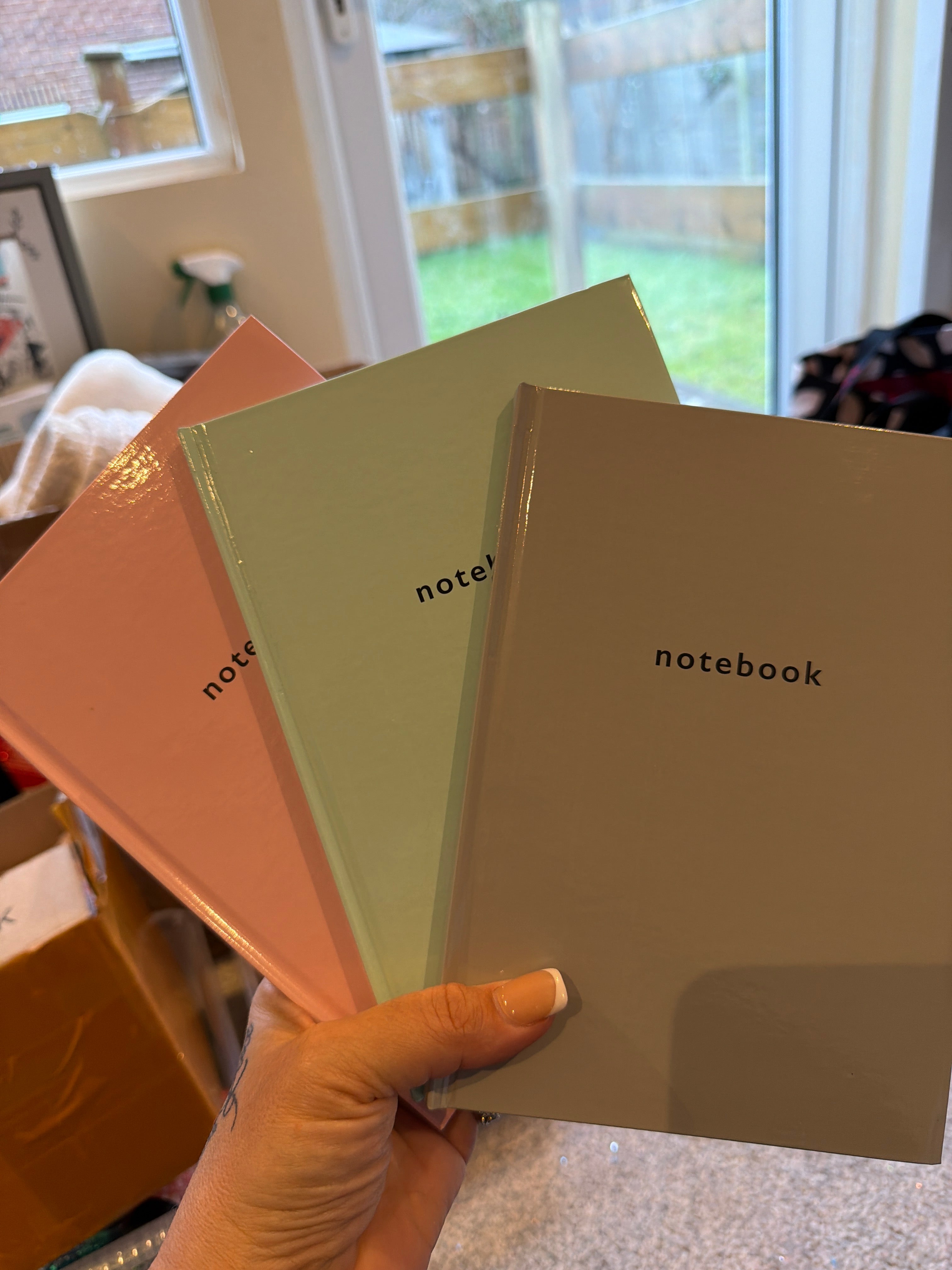 A5 notebooks
