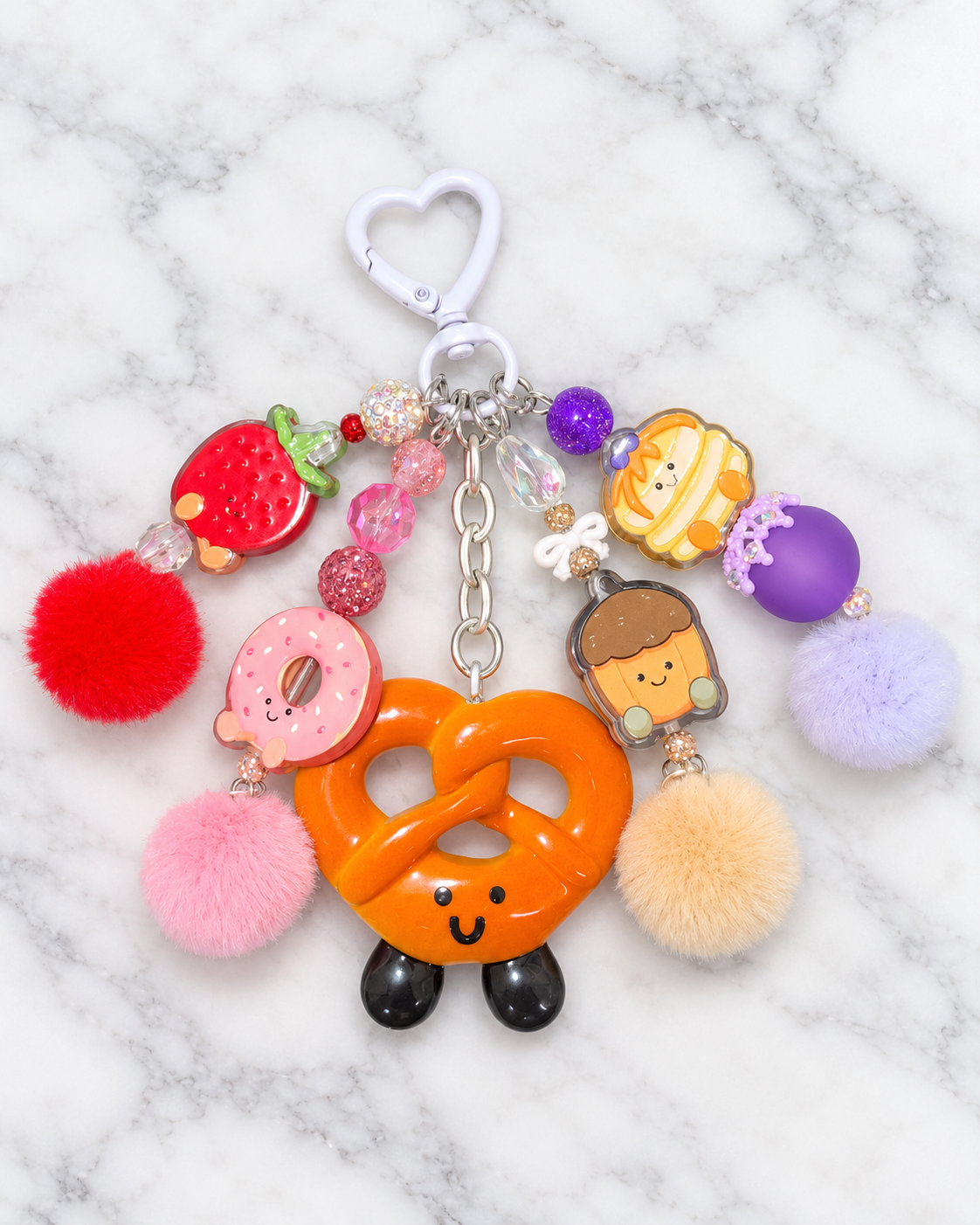 Jellycat food keychain / bag charm
